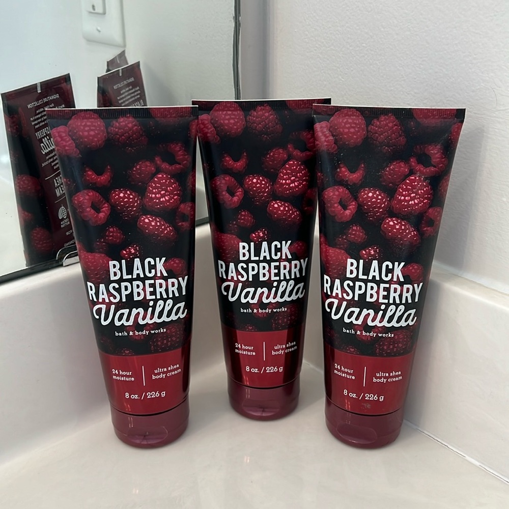Black Raspberry Vanilla Bath & Body Works Lotion